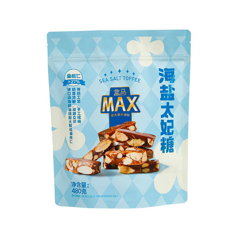 ถุงขนมยืนขึ้นสีสันสดใส ถุงขนมยืนขึ้นสีสันสดใส