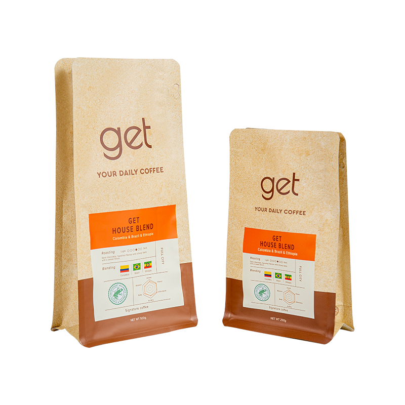 250g, 500g, 1 กก. ถุงบรรจุเมล็ดกาแฟ 250g, 500g, 1 กก. ถุงบรรจุเมล็ดกาแฟ