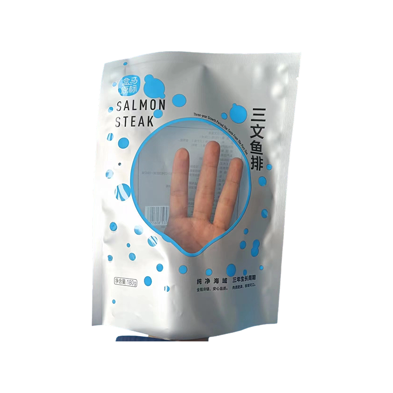 ถุงอาหารทะเลแช่แข็ง Barrier สูง ถุงอาหารทะเลแช่แข็ง Barrier สูง