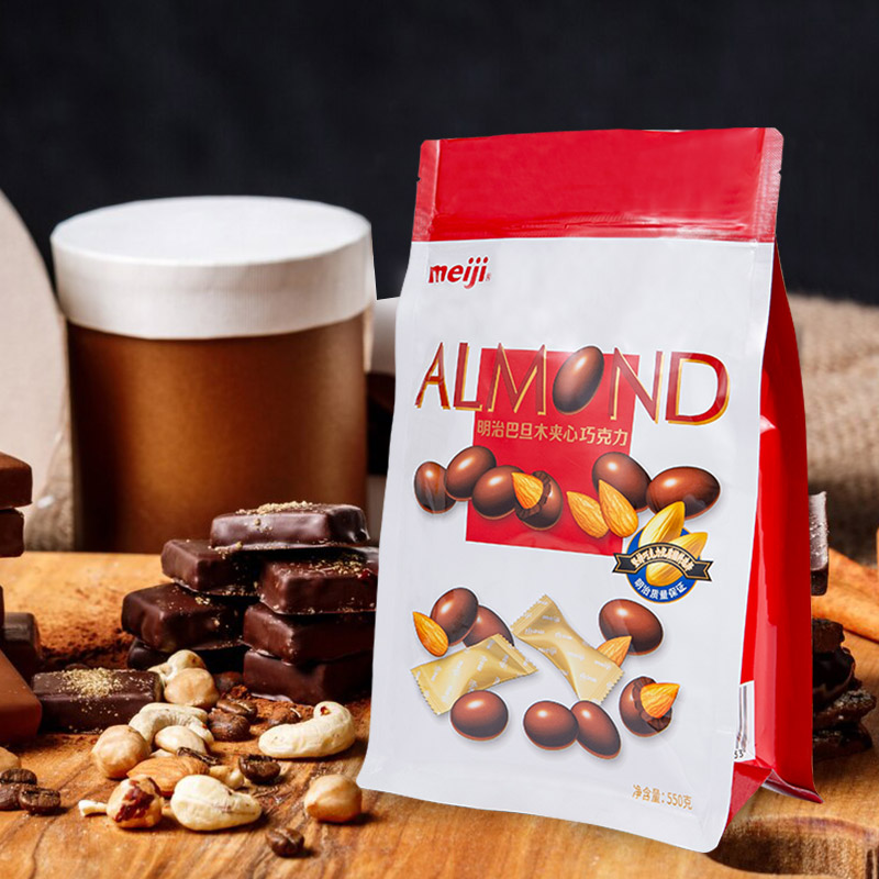 ถุงช็อคโกแลตซีลแปดด้านกันความชื้น