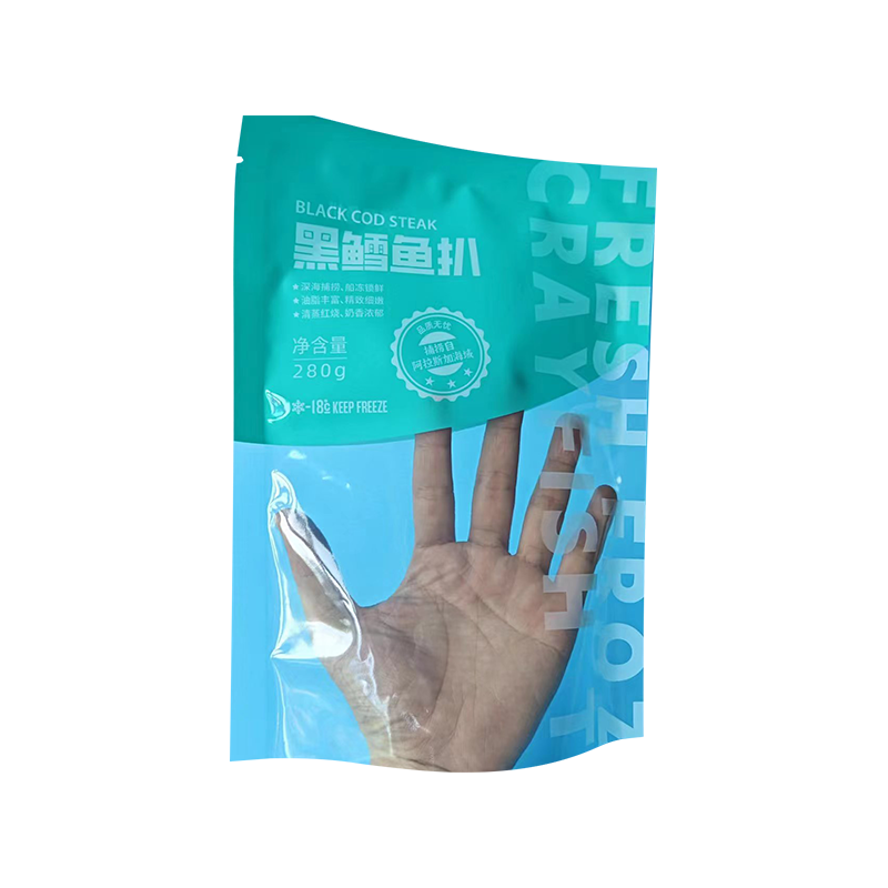 ถุงอาหารทะเลแช่แข็ง Barrier สูง ถุงอาหารทะเลแช่แข็ง Barrier สูง