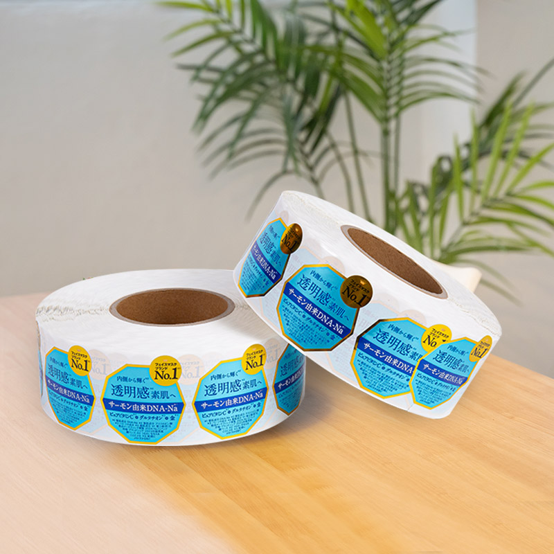 ฉลากสติกเกอร์ติดถุงกาแฟแบบมีกาวในตัวติดแน่นทนแรงเสียดสี